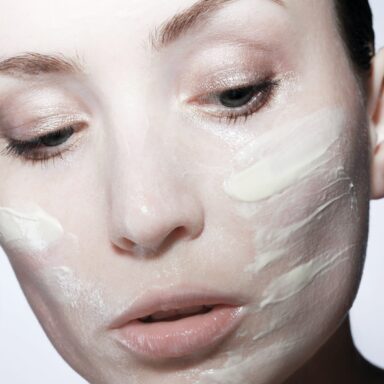 Special Offers- cream applied on woman's face