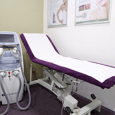 Laserpod treatment setup