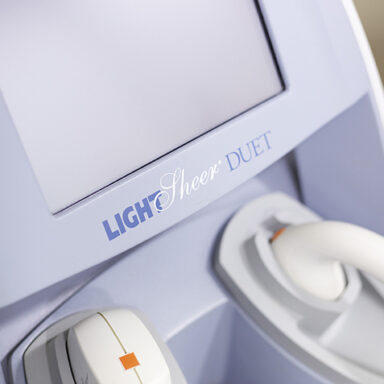 LightSheer Duet machine for Laser hair removal